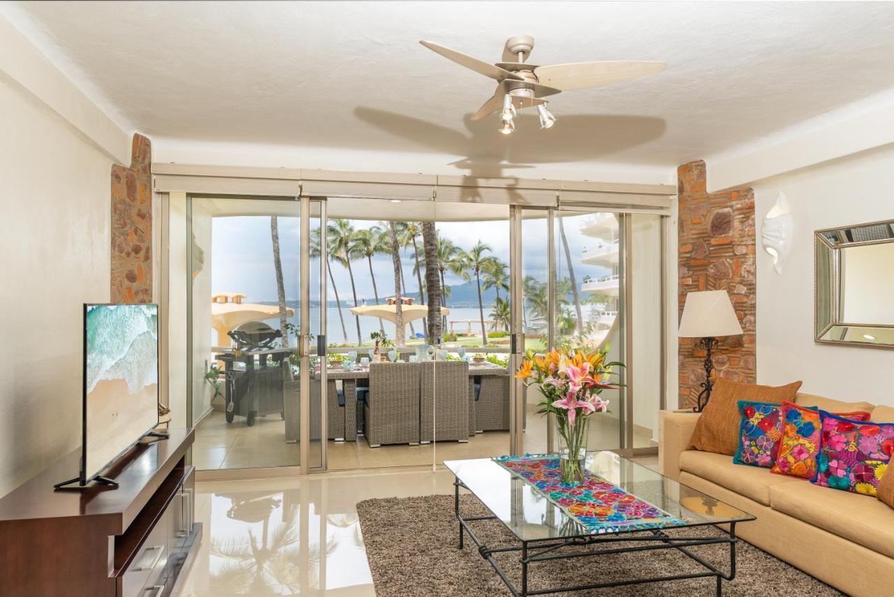 Ocean Front Condo With Pool Sleeps 6 Adults-Quinta Del Mar 203 Nuevo Vallarta Exterior photo